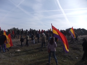Part of the Jarama march
