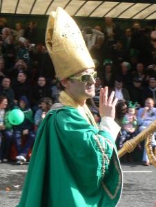 'St Patrick' in the 2009 Dublin parade
